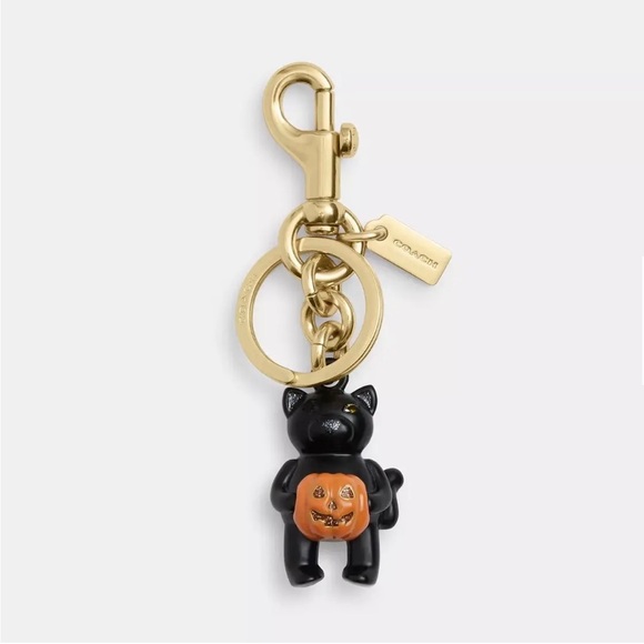 Coach Cat Bag Charm - Picture 1 of 2
